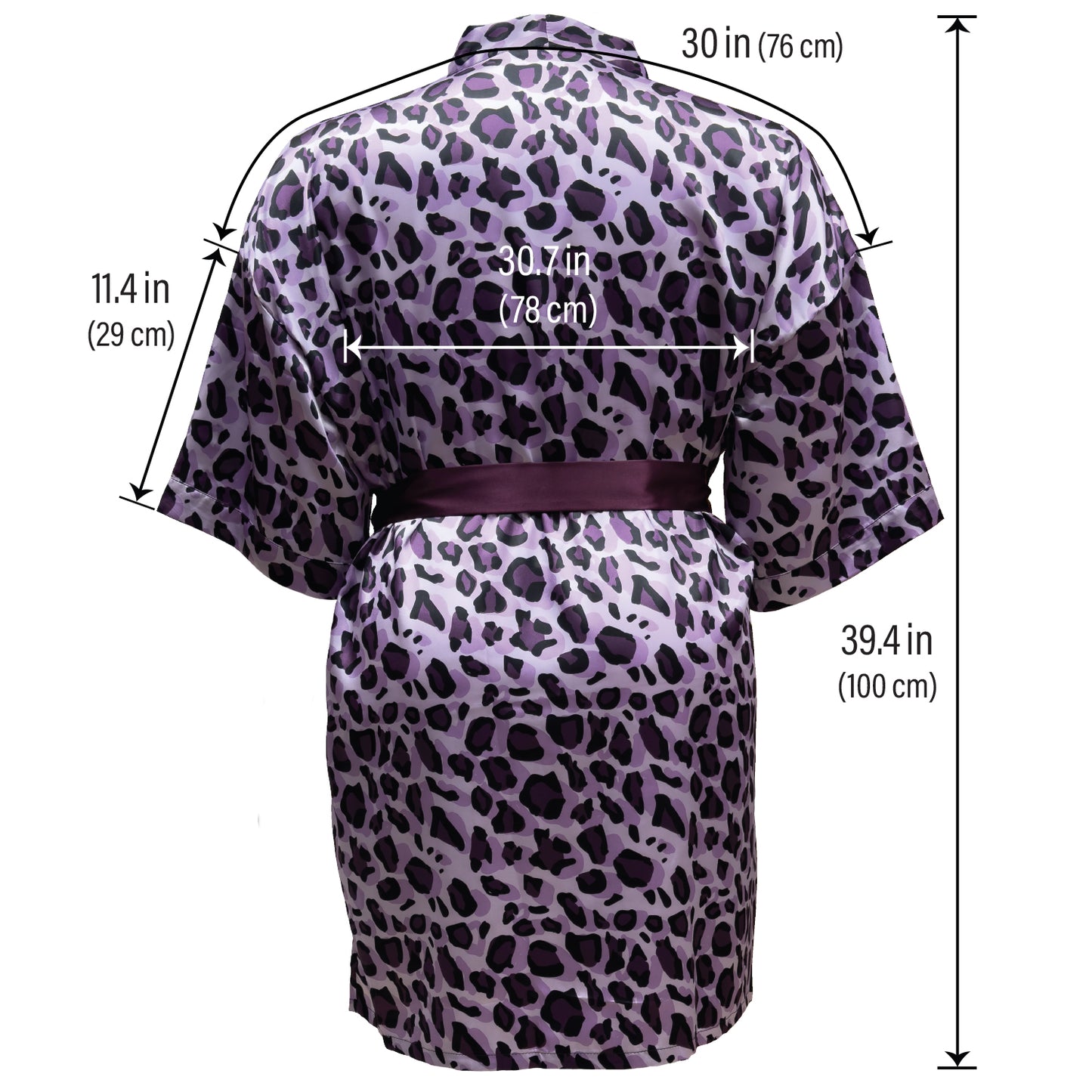 LUX PATTERN ROBE SHORT : P-LEO
