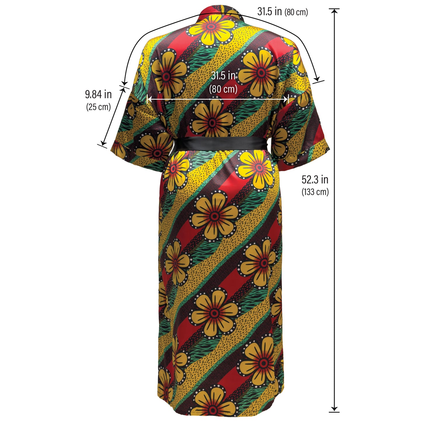 LUX PATTERN ROBE LONG : BF-1