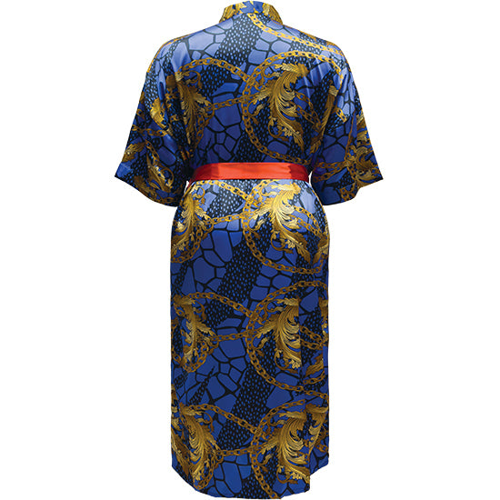 LUX PATTERN ROBE LONG : BQ-5