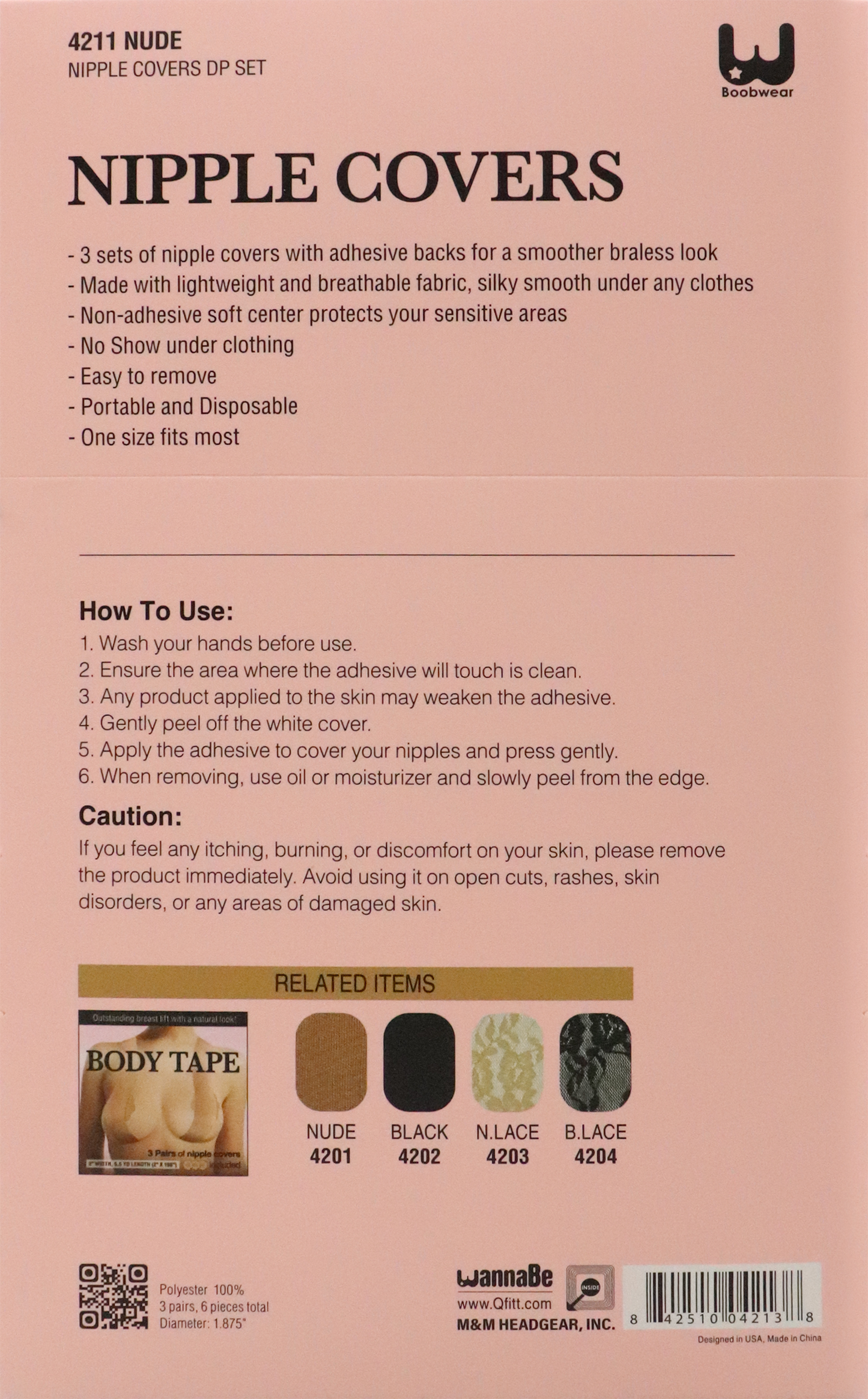 NIPPLE COVERS by WANNABE