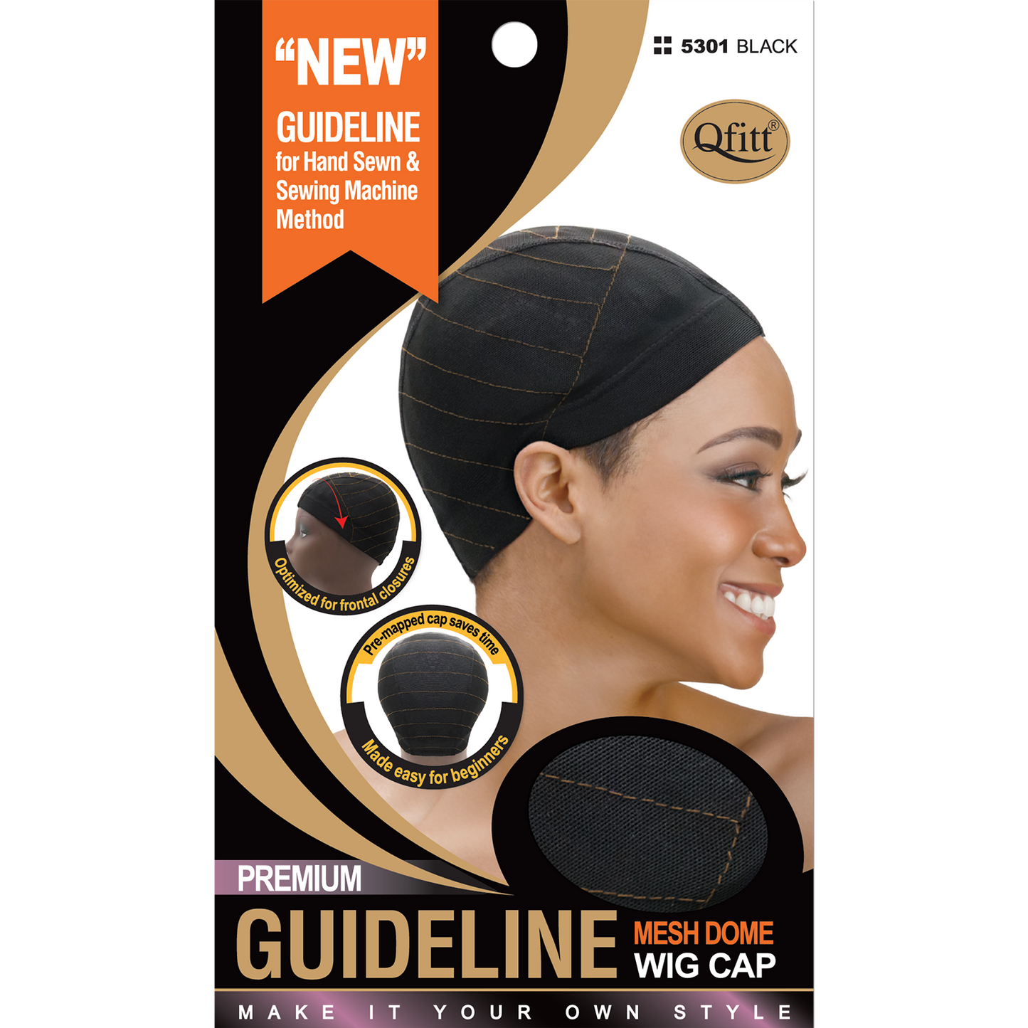 GUIDELINE MESH DOME WIG CAP