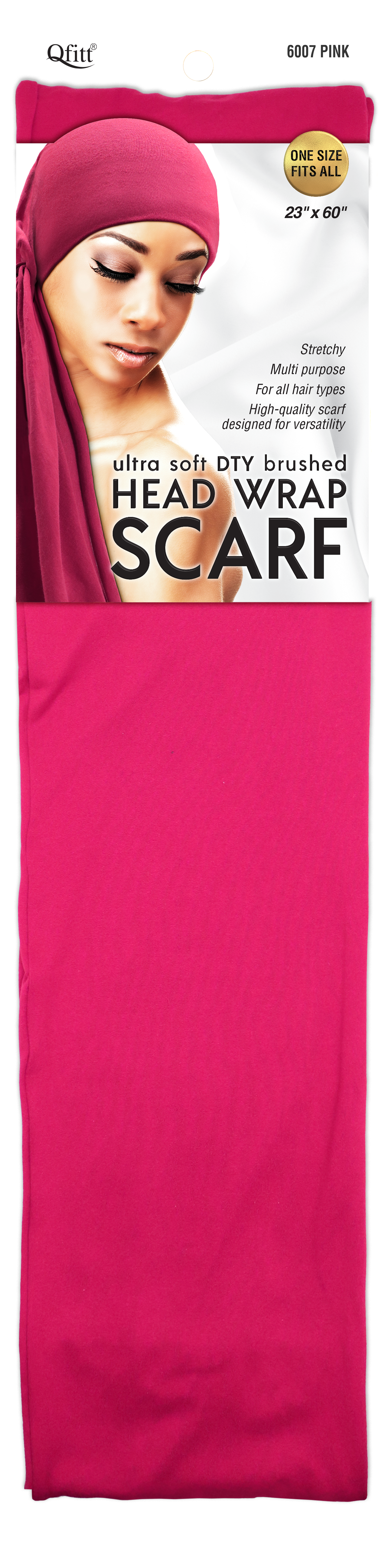 ULTRA SOFT DTY BRUSHED HEAD WRAP SCARF