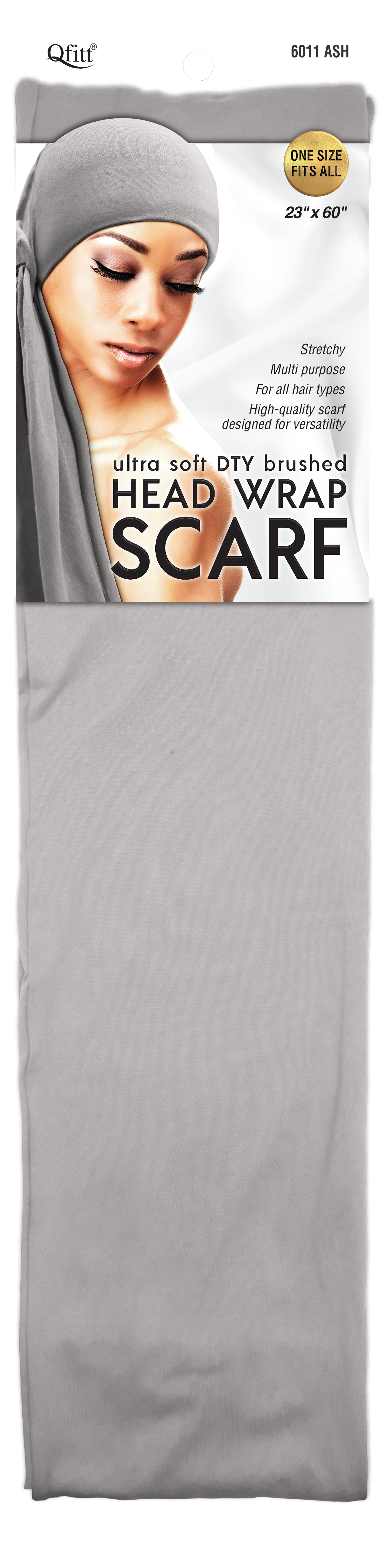 ULTRA SOFT DTY BRUSHED HEAD WRAP SCARF