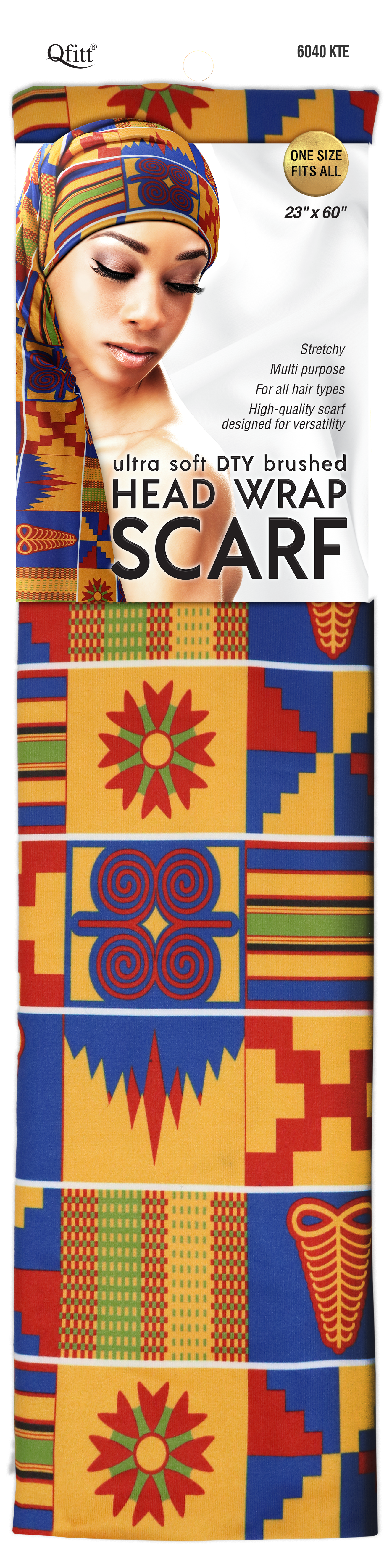 ULTRA SOFT DTY BRUSHED HEAD WRAP SCARF