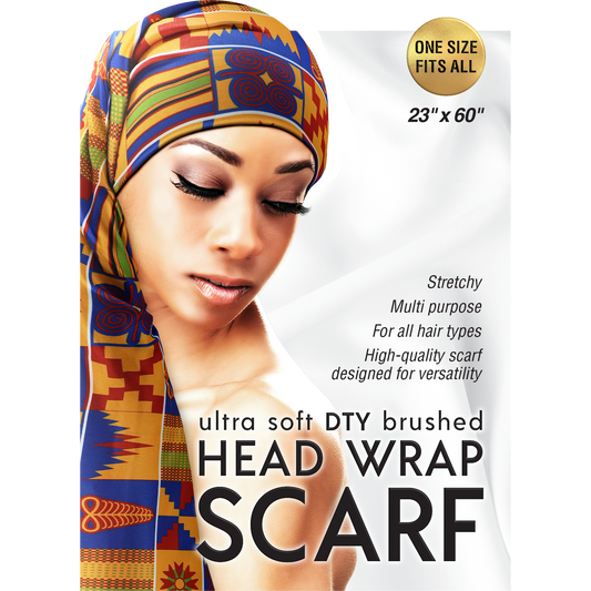 ULTRA SOFT DTY BRUSHED HEAD WRAP SCARF