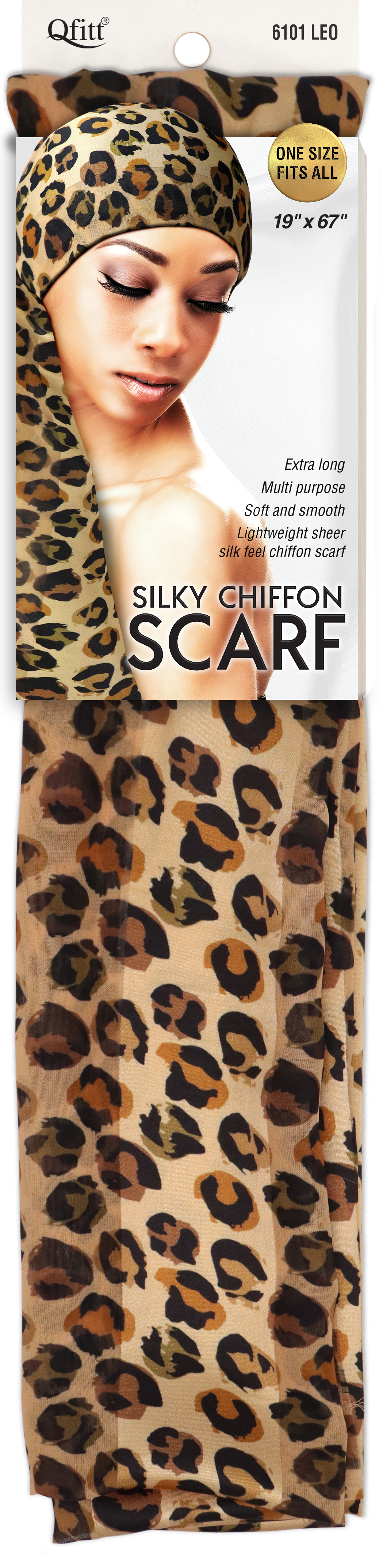 SILKY CHIFFON SCARF