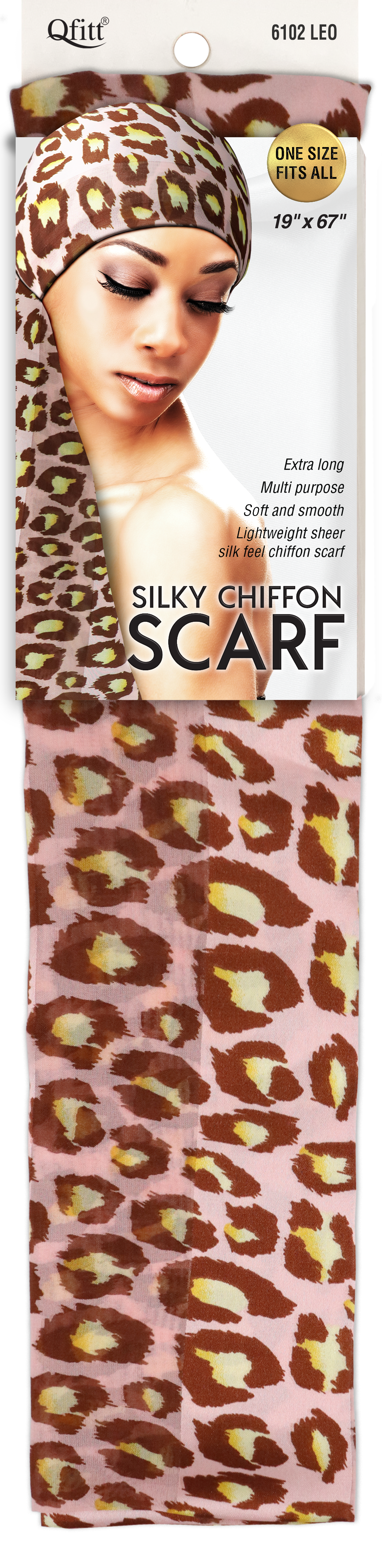 SILKY CHIFFON SCARF