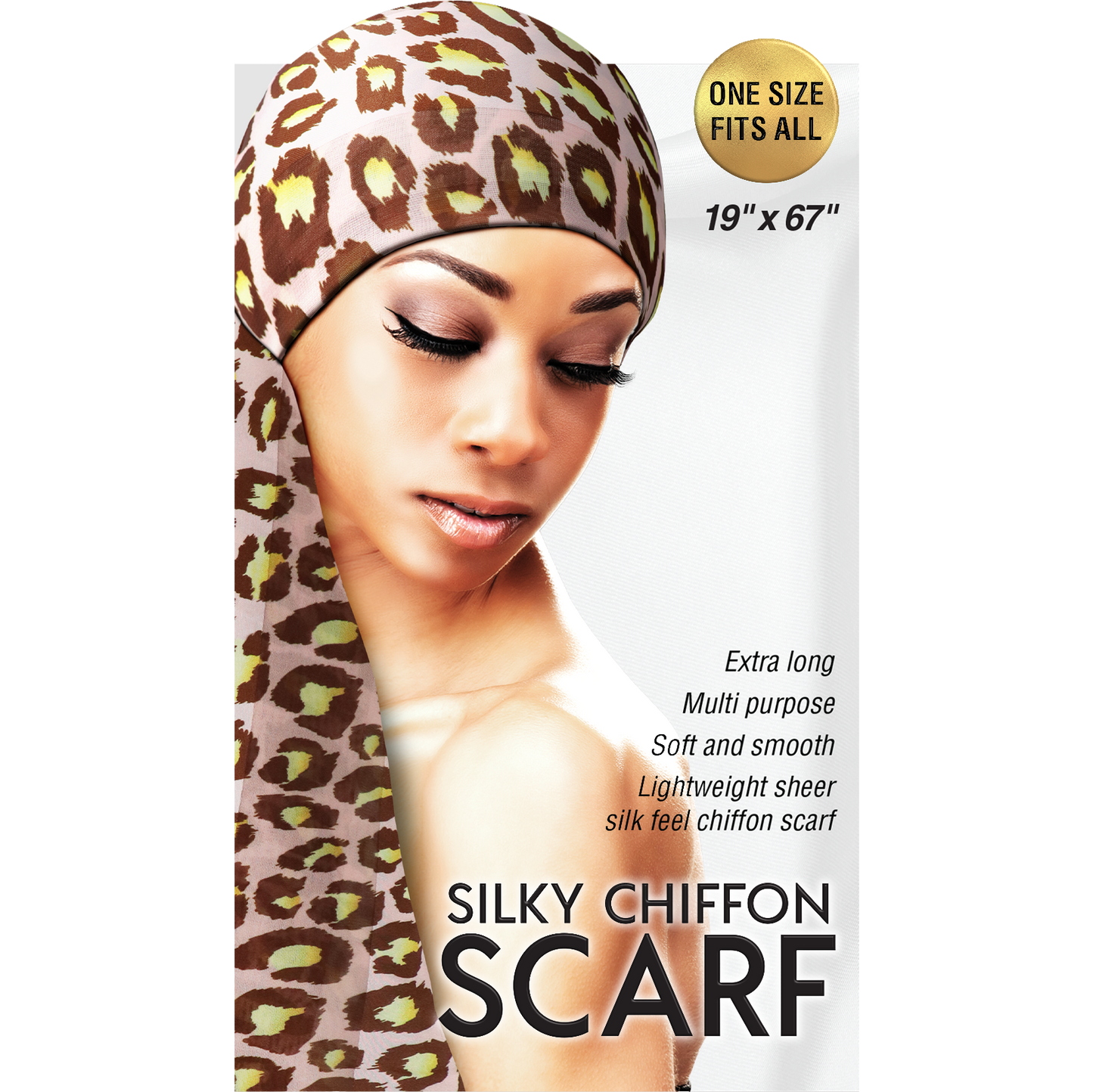 SILKY CHIFFON SCARF
