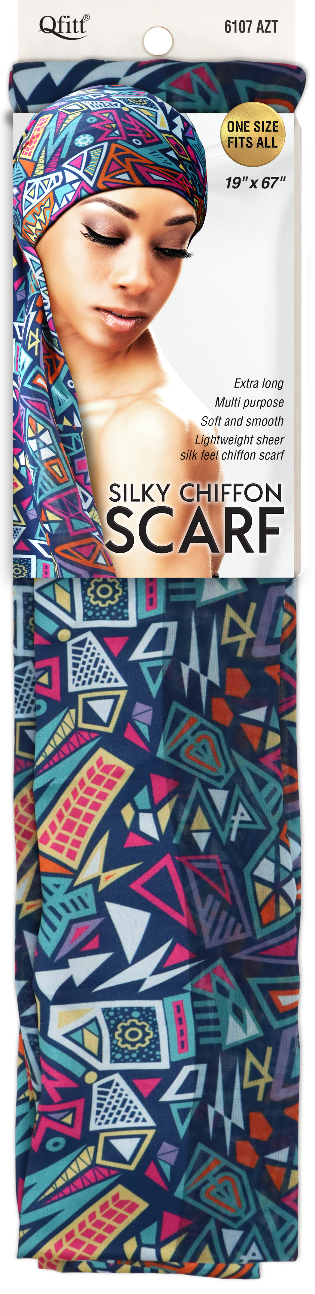 SILKY CHIFFON SCARF