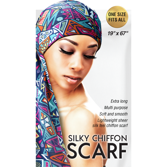 SILKY CHIFFON SCARF