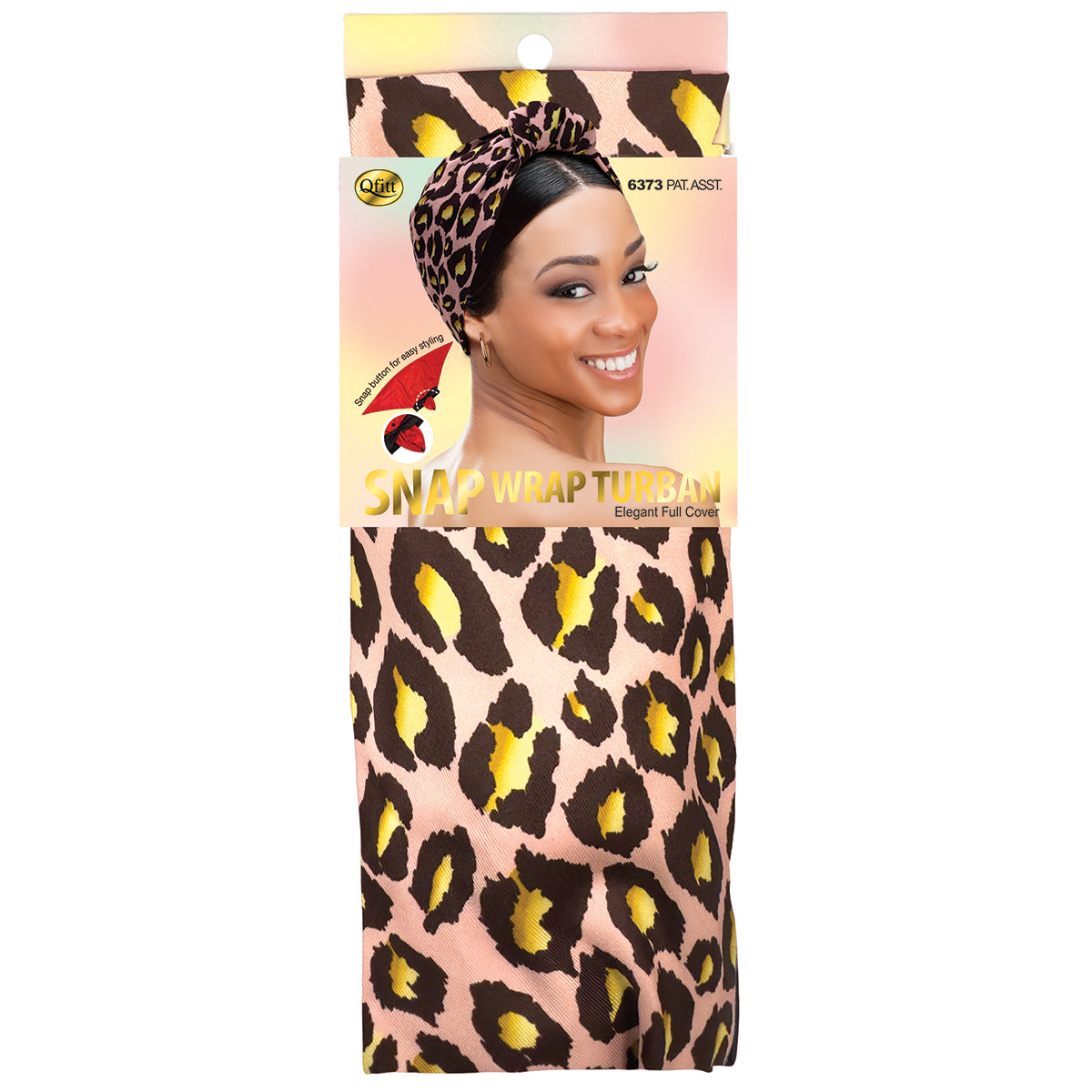 SNAP WRAP TURBAN [PATTERN-6PCS SET]