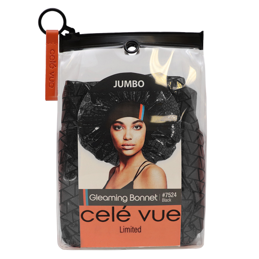 JUMBO GLEAMING BONNET [BLACK]