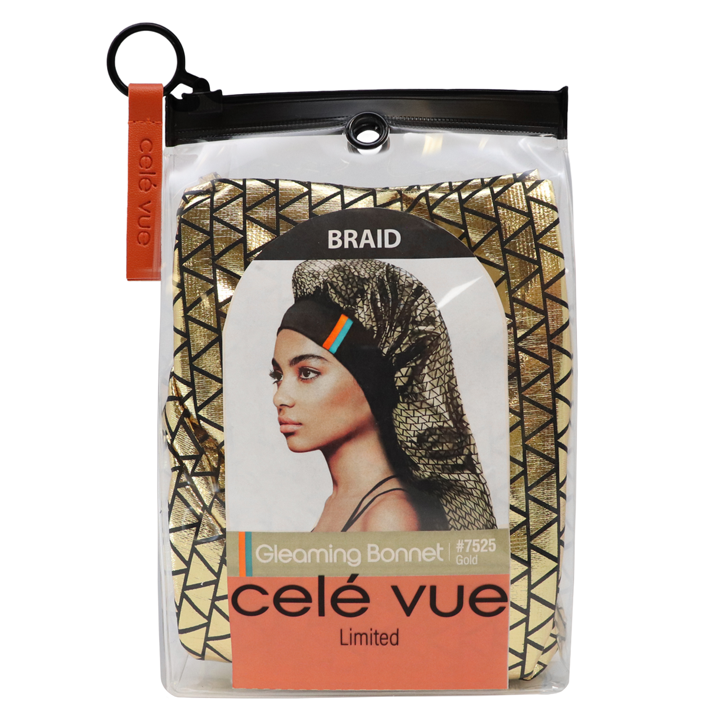 BRAID GLEAMING BONNET [ASSORT- 6 PIECES SET]