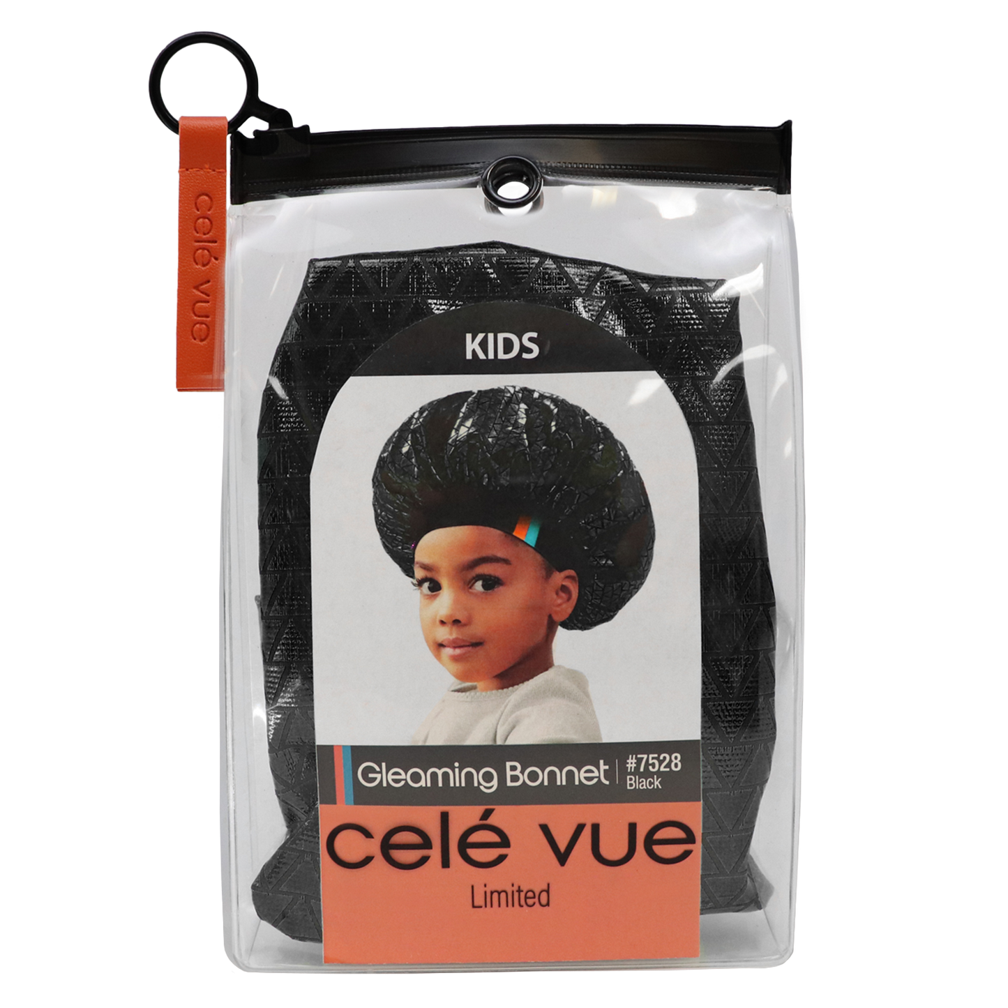 KIDS GLEAMING BONNET [BLACK]