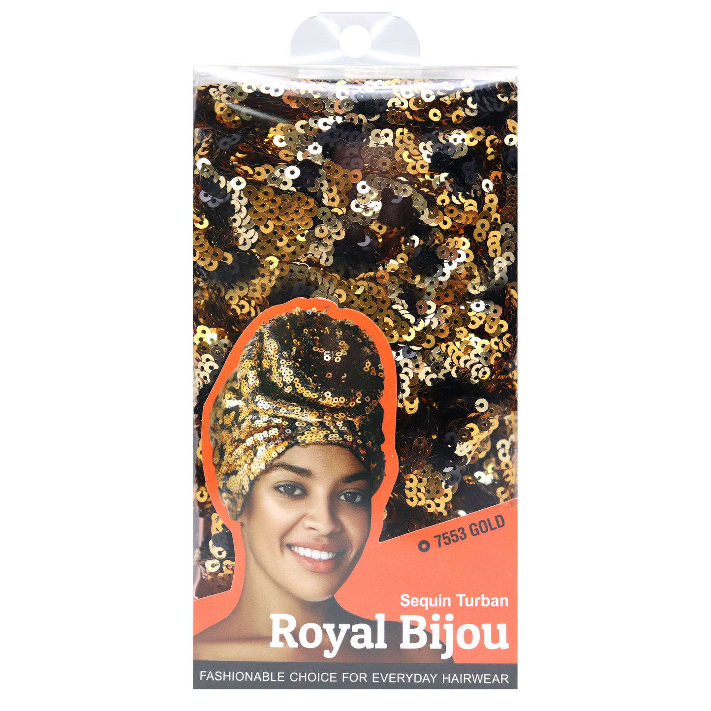 SEQUIN TURBAN ROYAL BIJOU