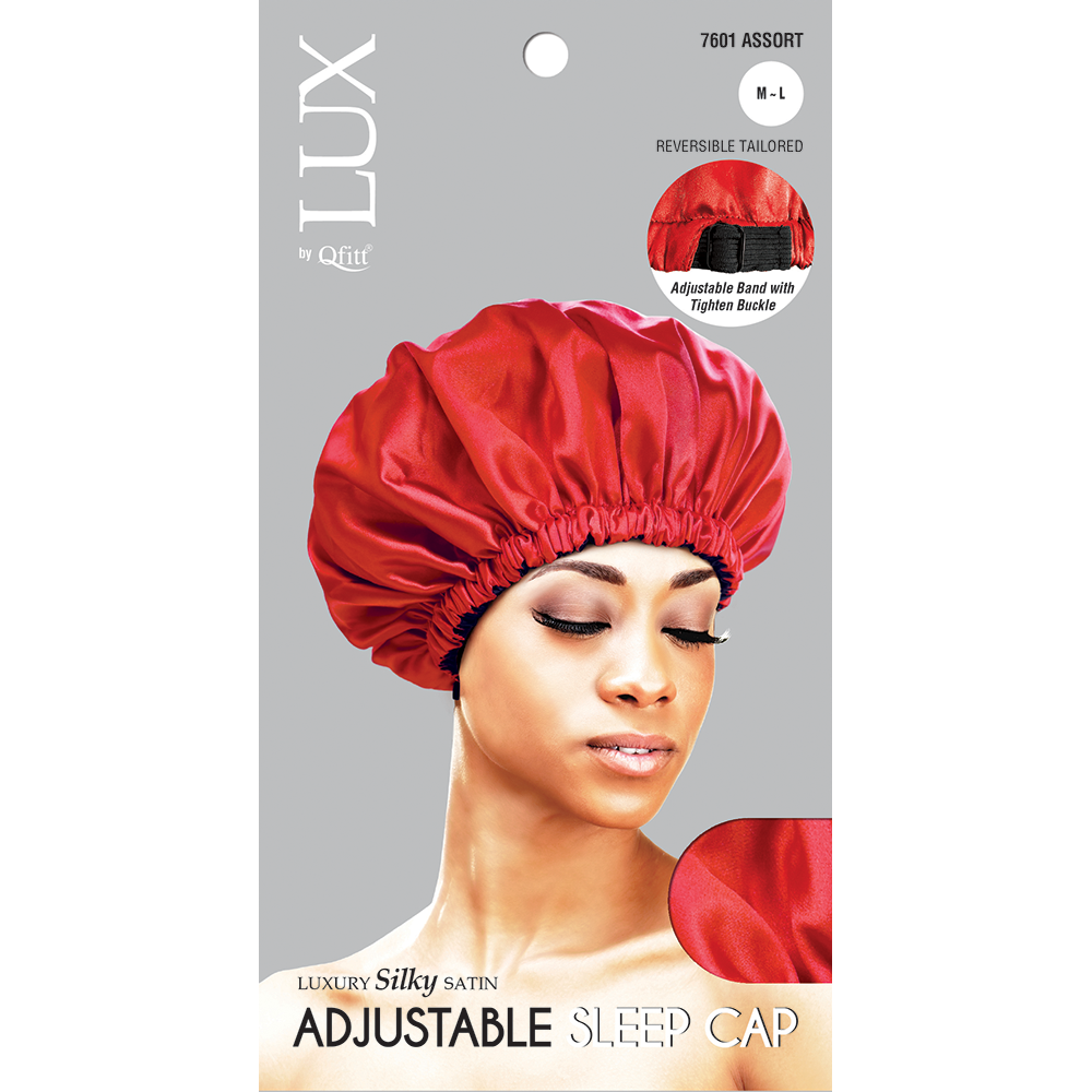 LUX ADJUSTABLE SLEEP CAP M-L [ASSORT-6PIECES SET]
