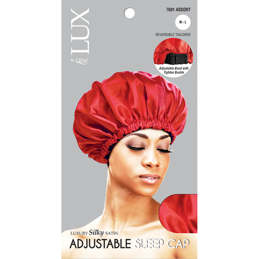 LUX ADJUSTABLE SLEEP CAP M-L [ASSORT-6PIECES SET]