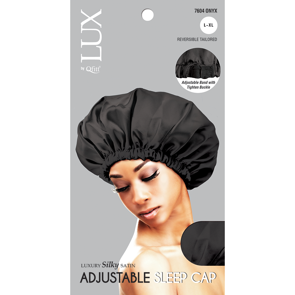 LUX ADJUSTABLE SLEEP CAP XL [ONYX]