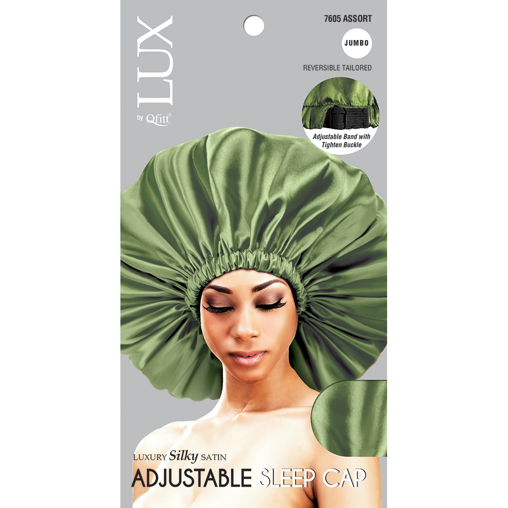 LUX ADJUSTABLE SLEEP CAP JUMBO [ASSORT-6PIECES SET]