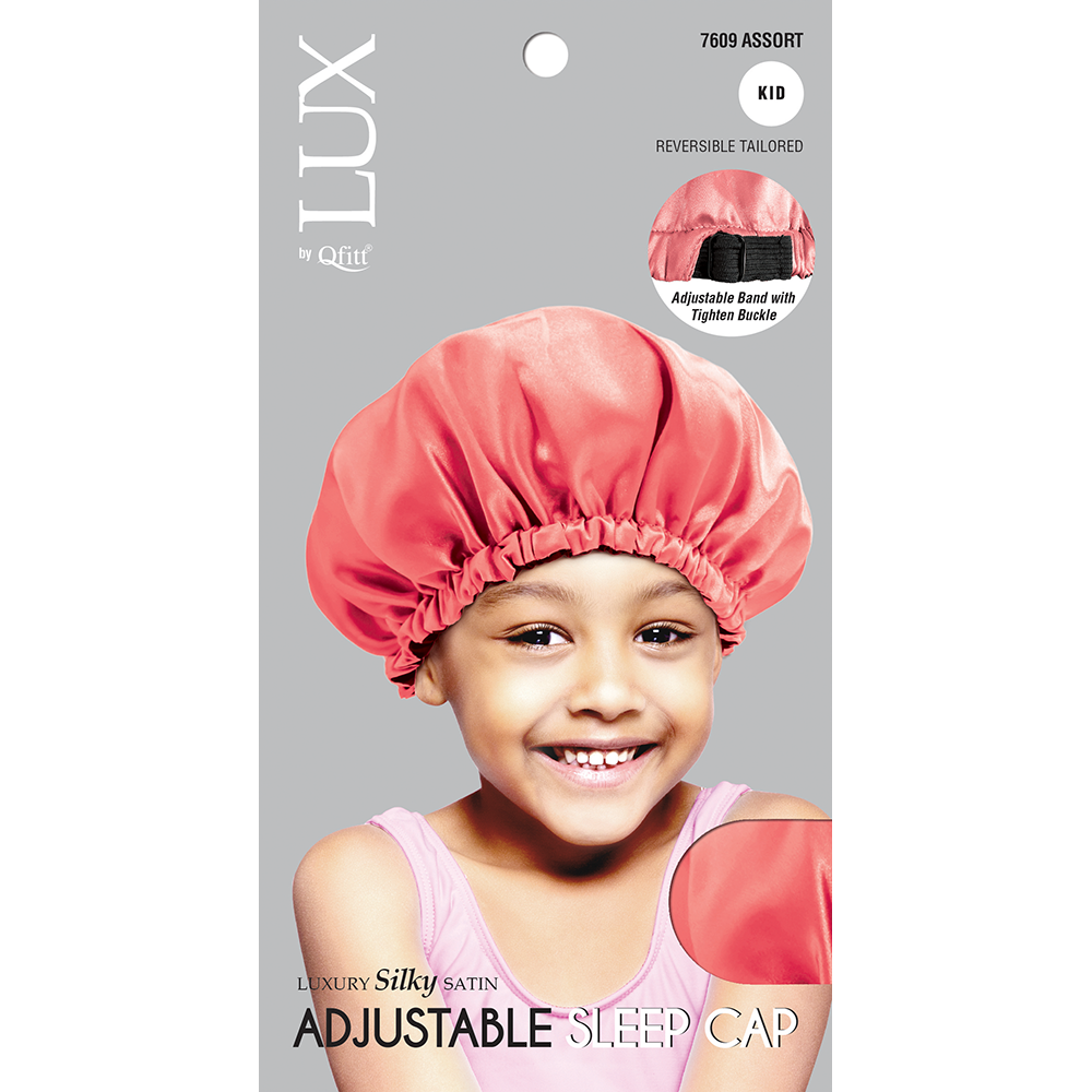 LUX ADJUSTABLE SLEEP CAP KIDS [ASSORT-6PIECES SET]