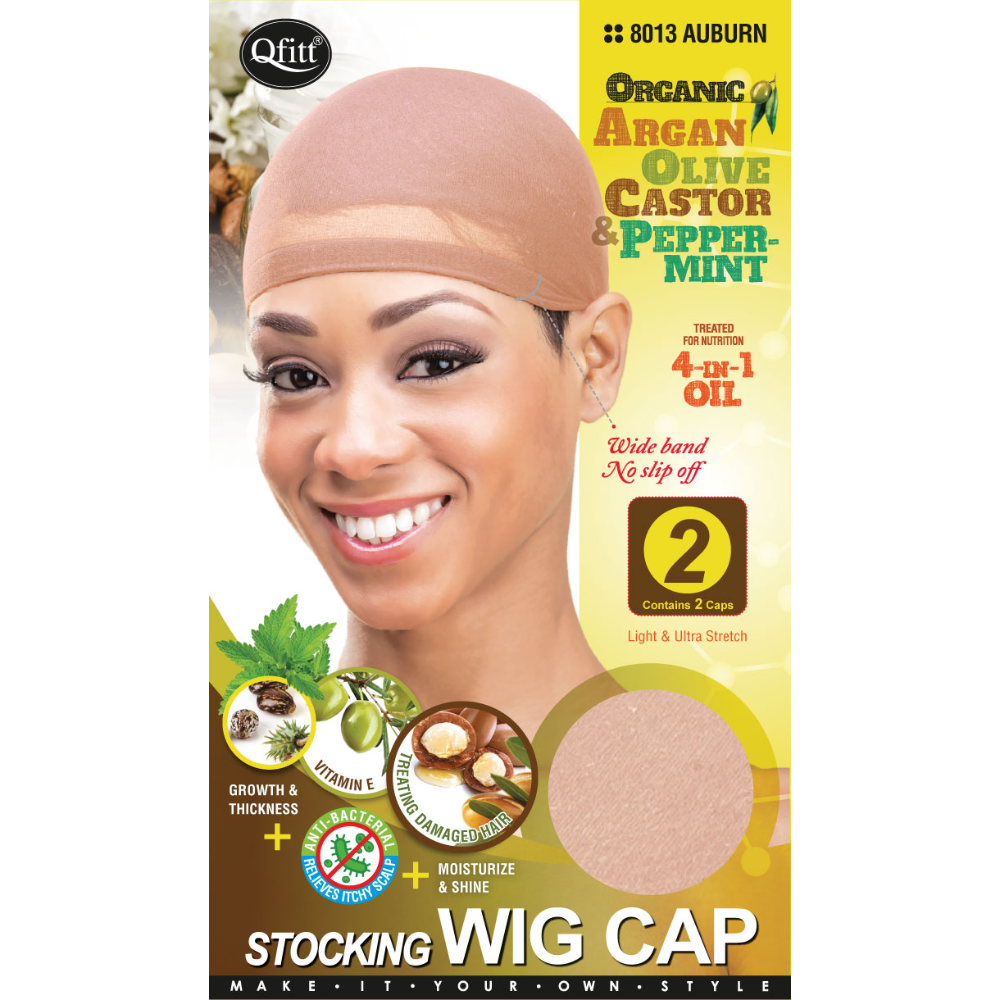 ORGANIC STOCKING WIG CAP - 2 CAPS