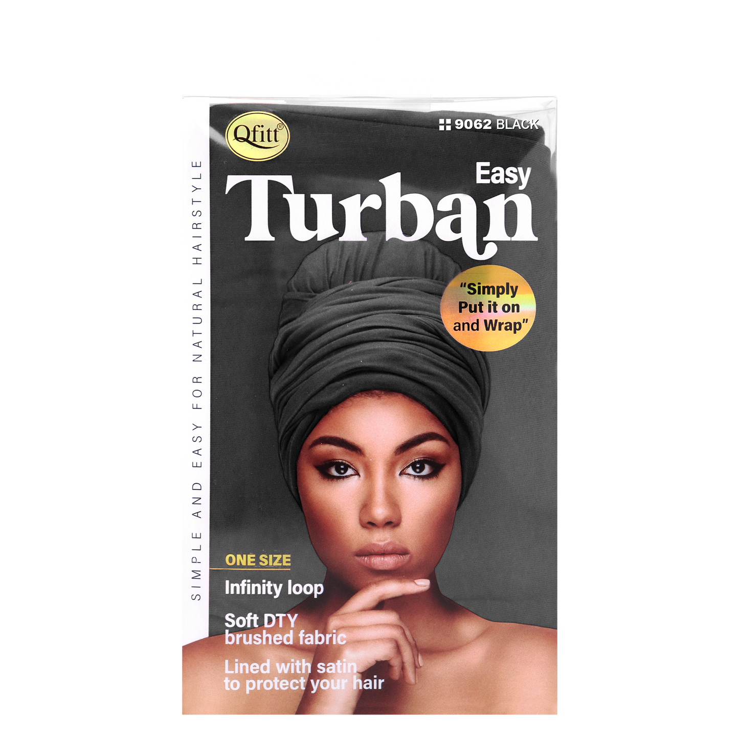 EASY TURBAN [BLACK]