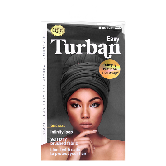 EASY TURBAN [BLACK]