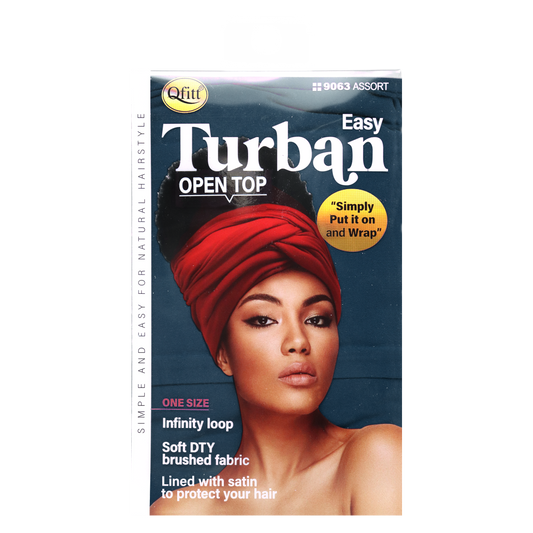 EASY OPEN TURBAN [ASSORT-6 PIECES SET]