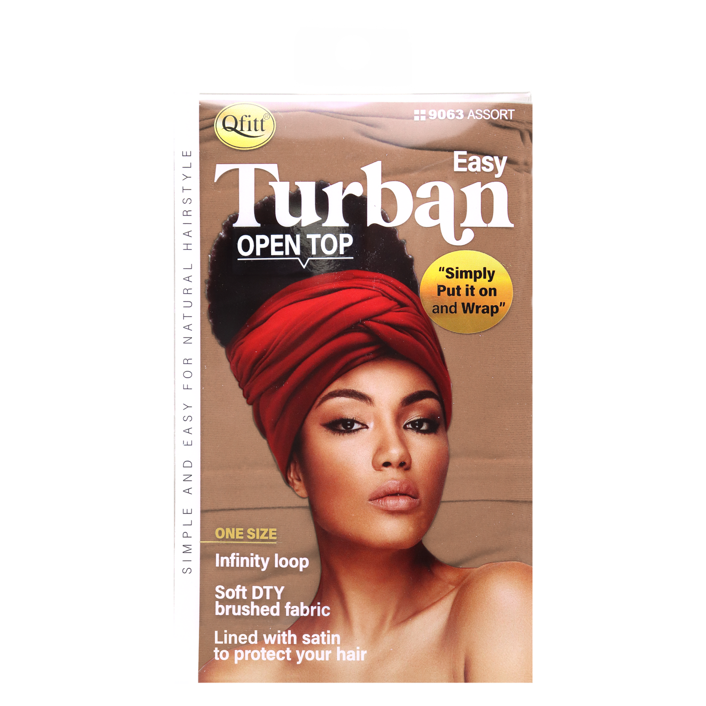 EASY OPEN TURBAN [ASSORT-6 PIECES SET]