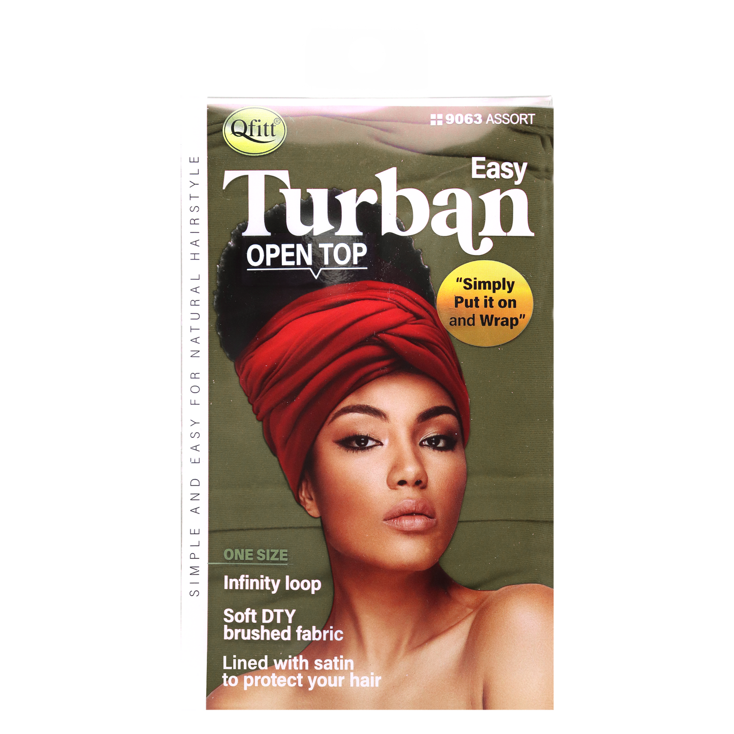EASY OPEN TURBAN [ASSORT-6 PIECES SET]