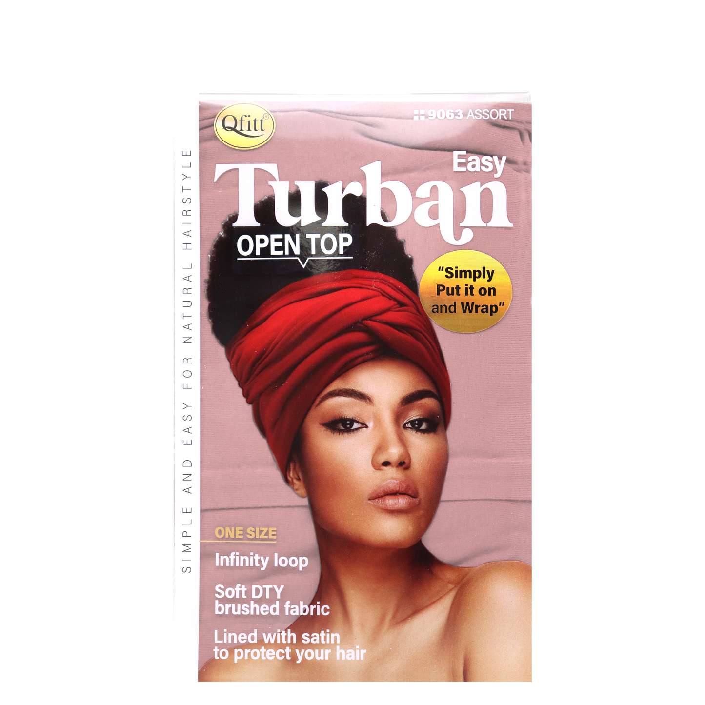EASY OPEN TURBAN [ASSORT-6 PIECES SET]