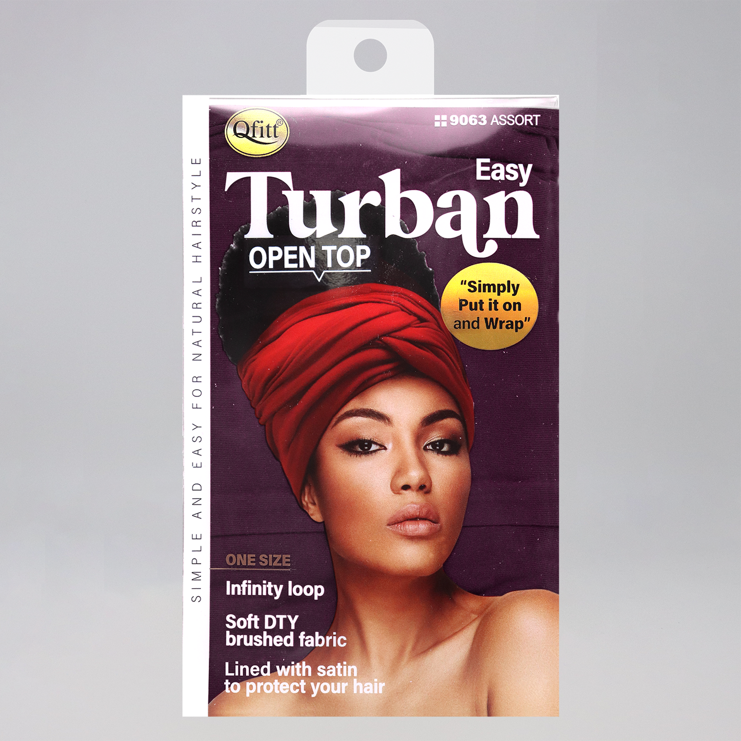 EASY OPEN TURBAN [ASSORT-6 PIECES SET]