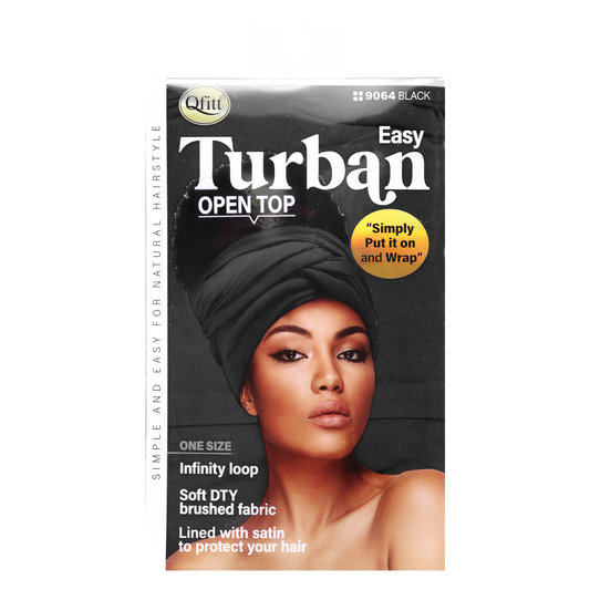 EASY OPEN TURBAN [BLACK]