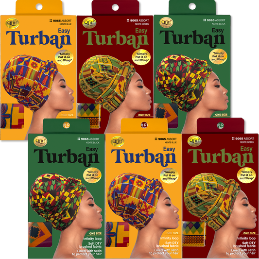 EASY TURBAN-PATTERN [ASSORT-6 PIECES SET]