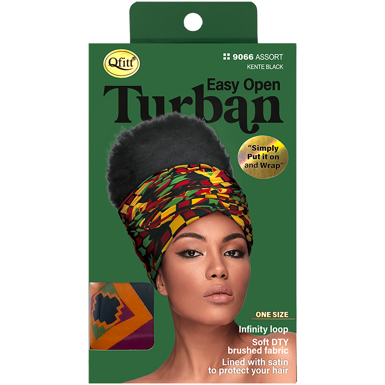 EASY OPEN TURBAN-PATTERN [ASSORT-6 PIECES SET]