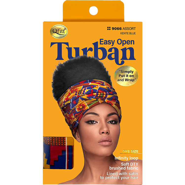 EASY OPEN TURBAN-PATTERN [ASSORT-6 PIECES SET]