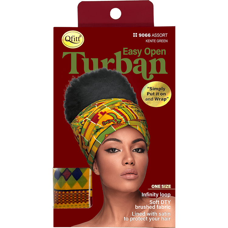 EASY OPEN TURBAN-PATTERN [ASSORT-6 PIECES SET]