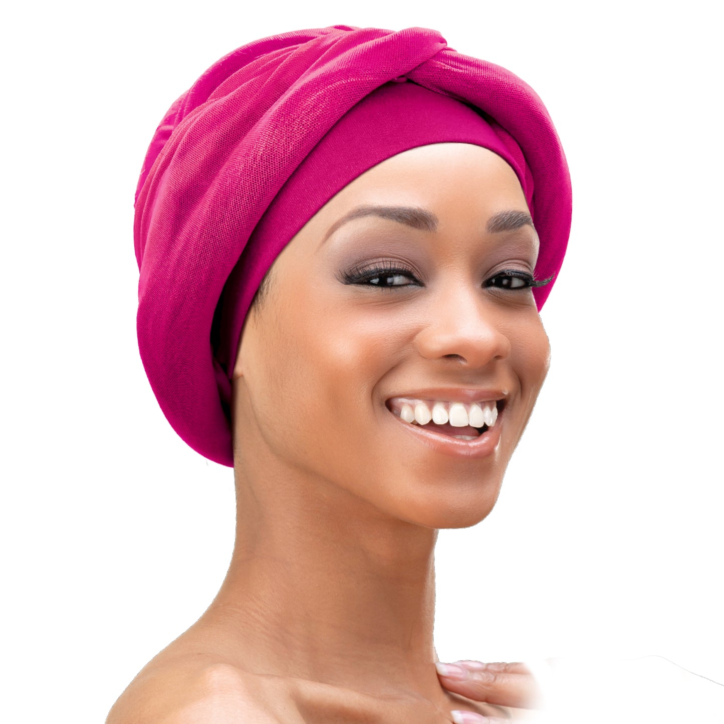 SOFT MESH SPLIT BONNET [ASSORT-6PCS SET]