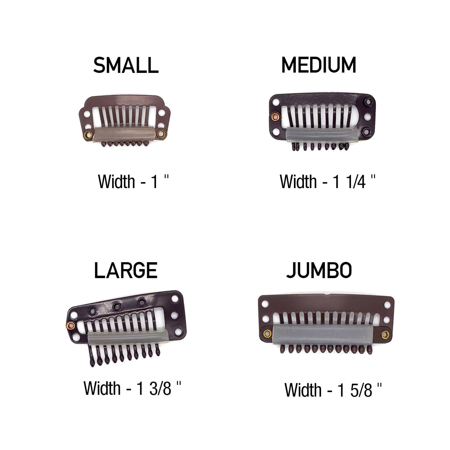 WIG CLIPS - 100PCS