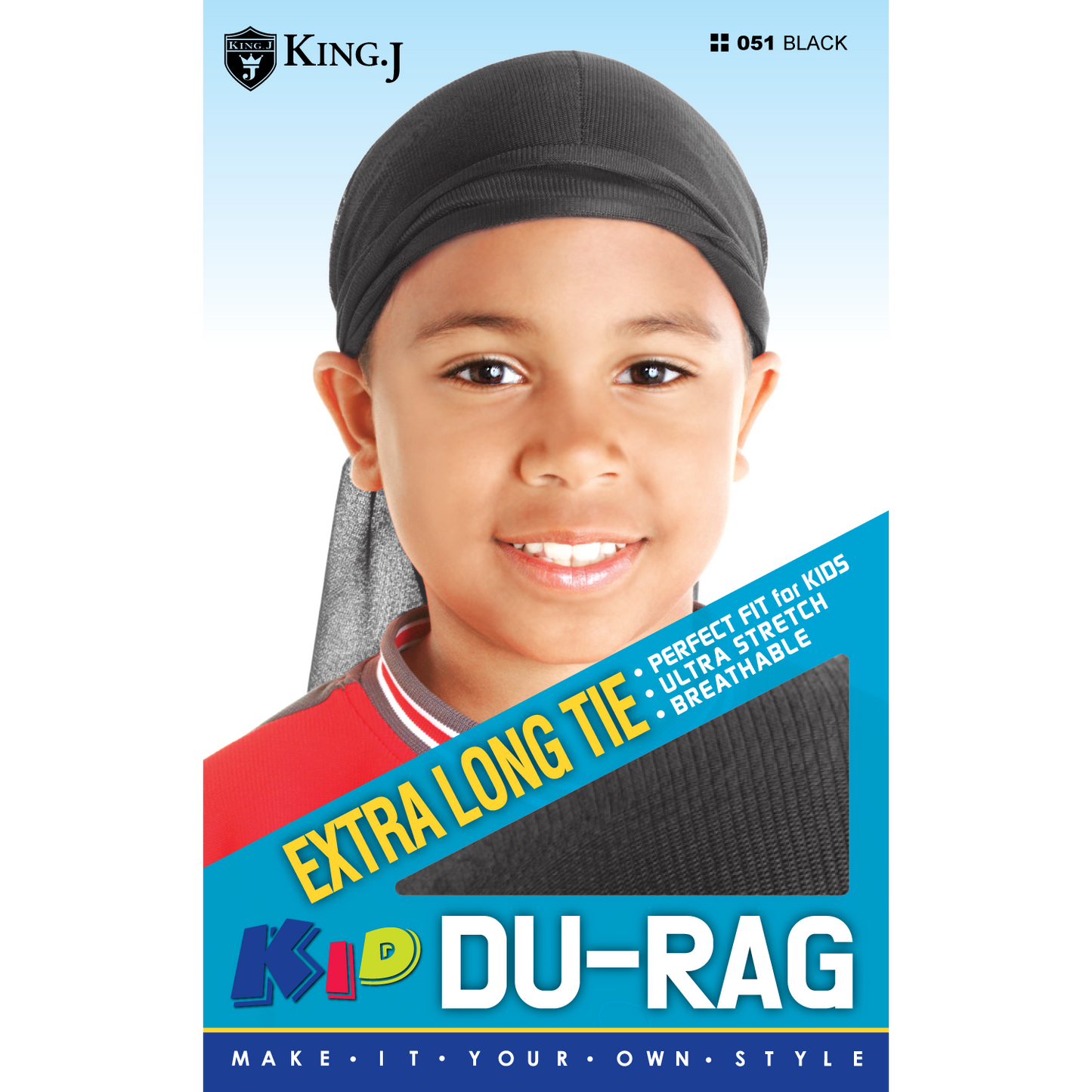 KIDS DU-RAG [BLACK]