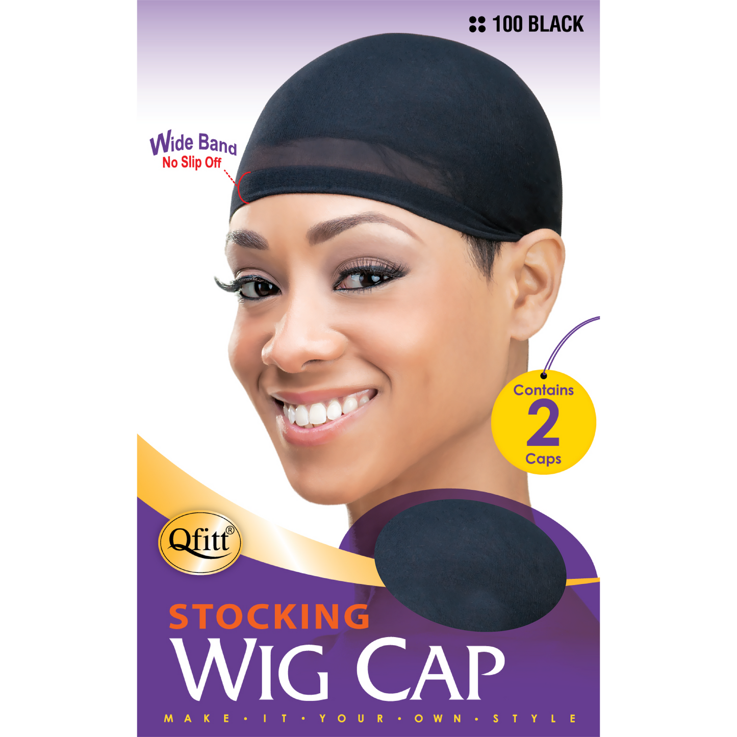 STOCKING WIG CAP - 2 CAPS