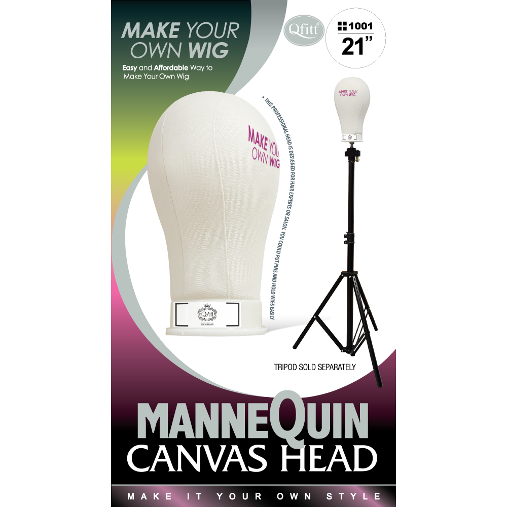 MANNEQUIN CANVAS HEAD