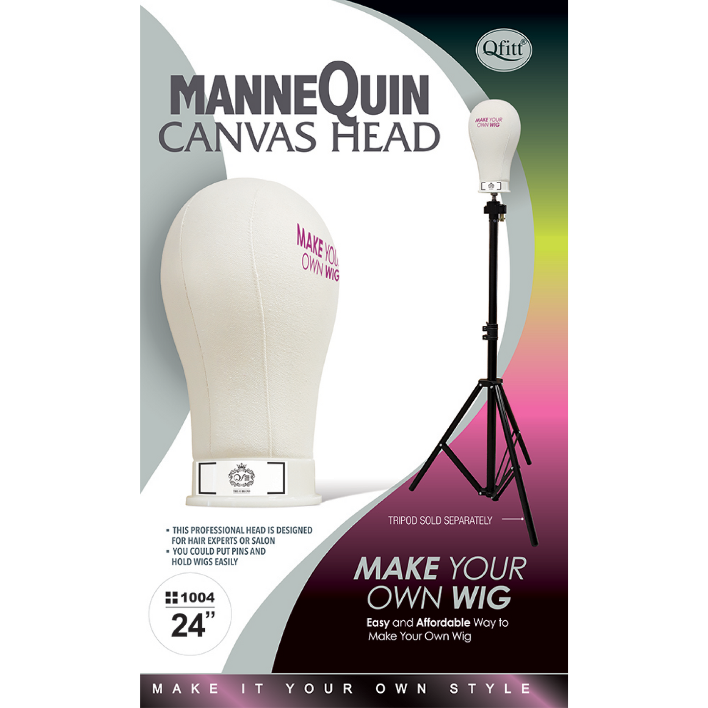 MANNEQUIN CANVAS HEAD