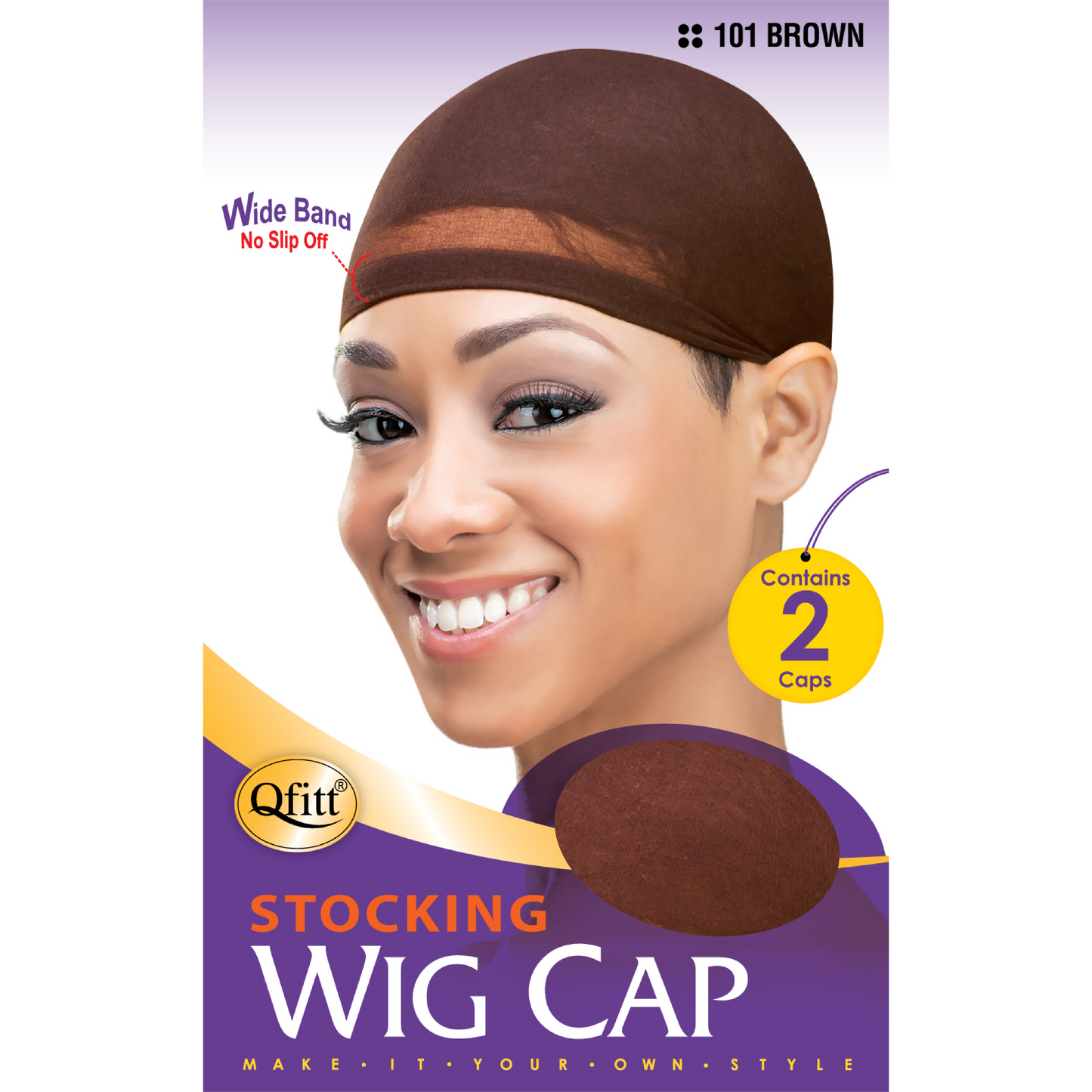 STOCKING WIG CAP - 2 CAPS