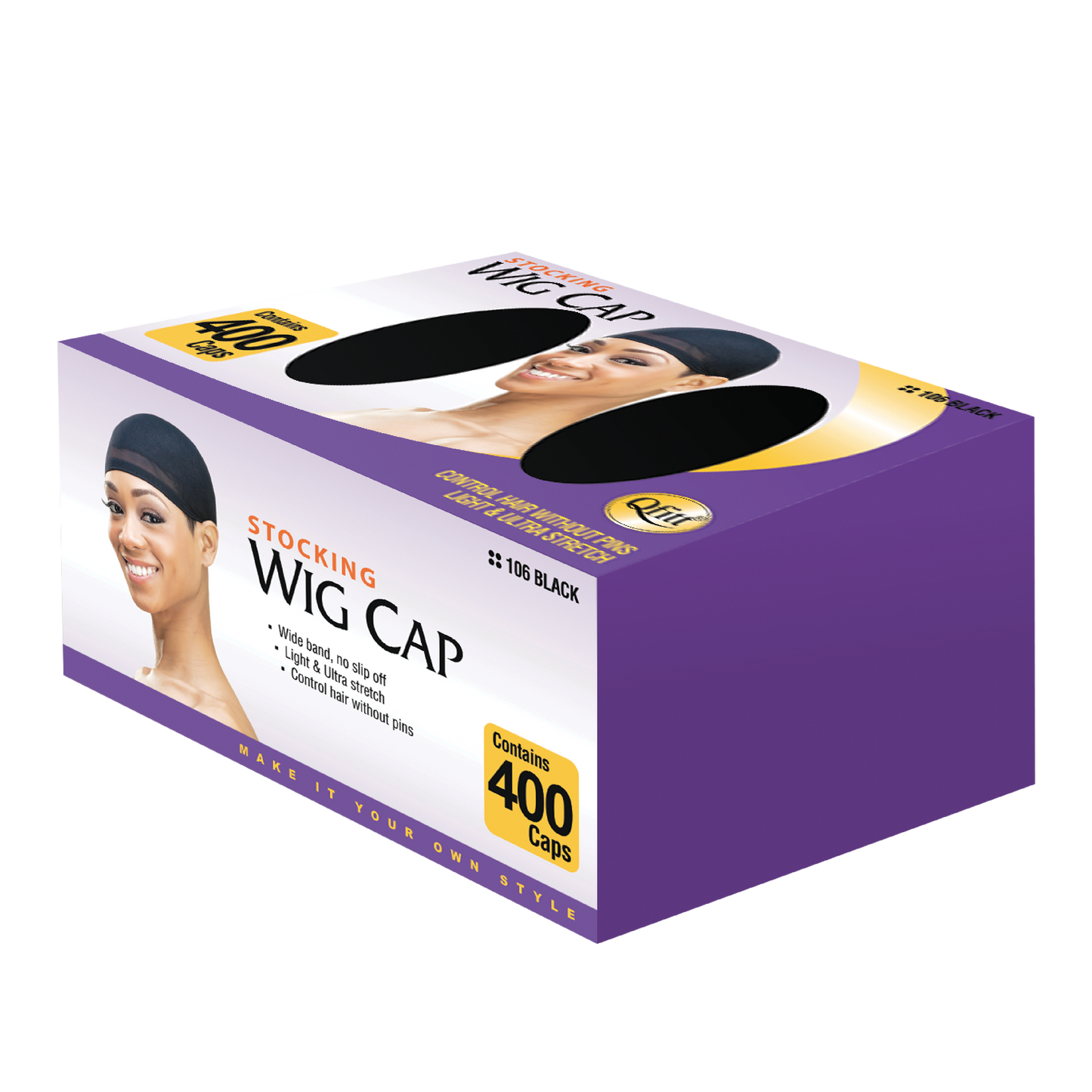 BULK STOCKING WIG CAP - 400PCS