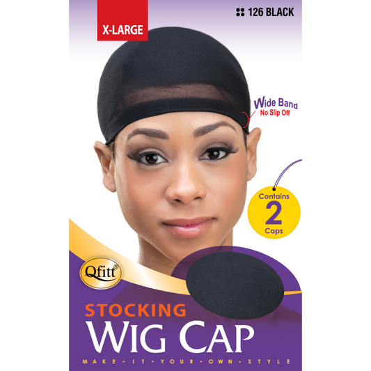 X-LARGE STOCKING WIG CAP - 2 CAPS