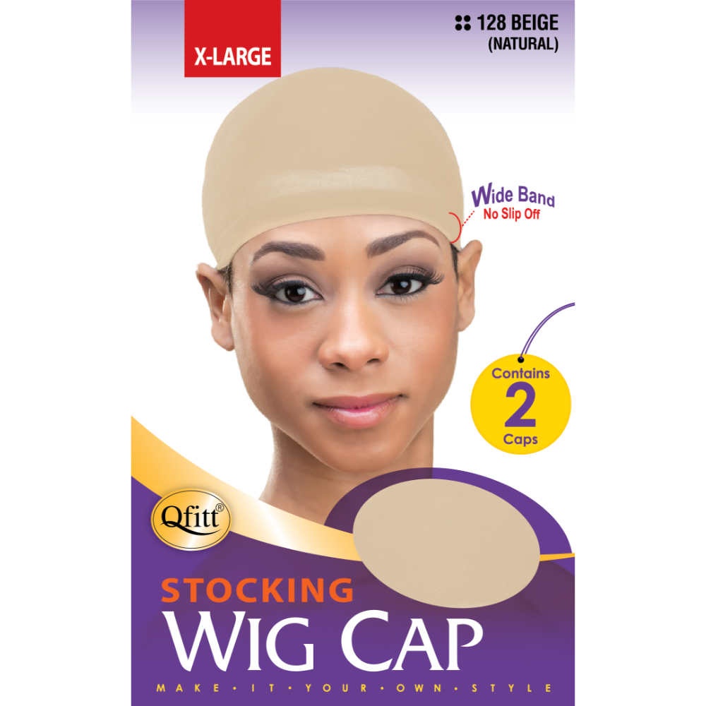 X-LARGE STOCKING WIG CAP - 2 CAPS