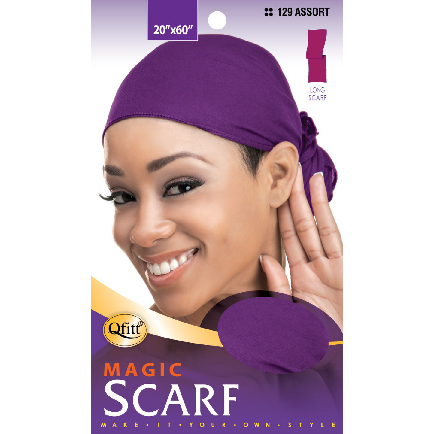 MAGIC SCARF [ASSORT-12 PIECES SET]