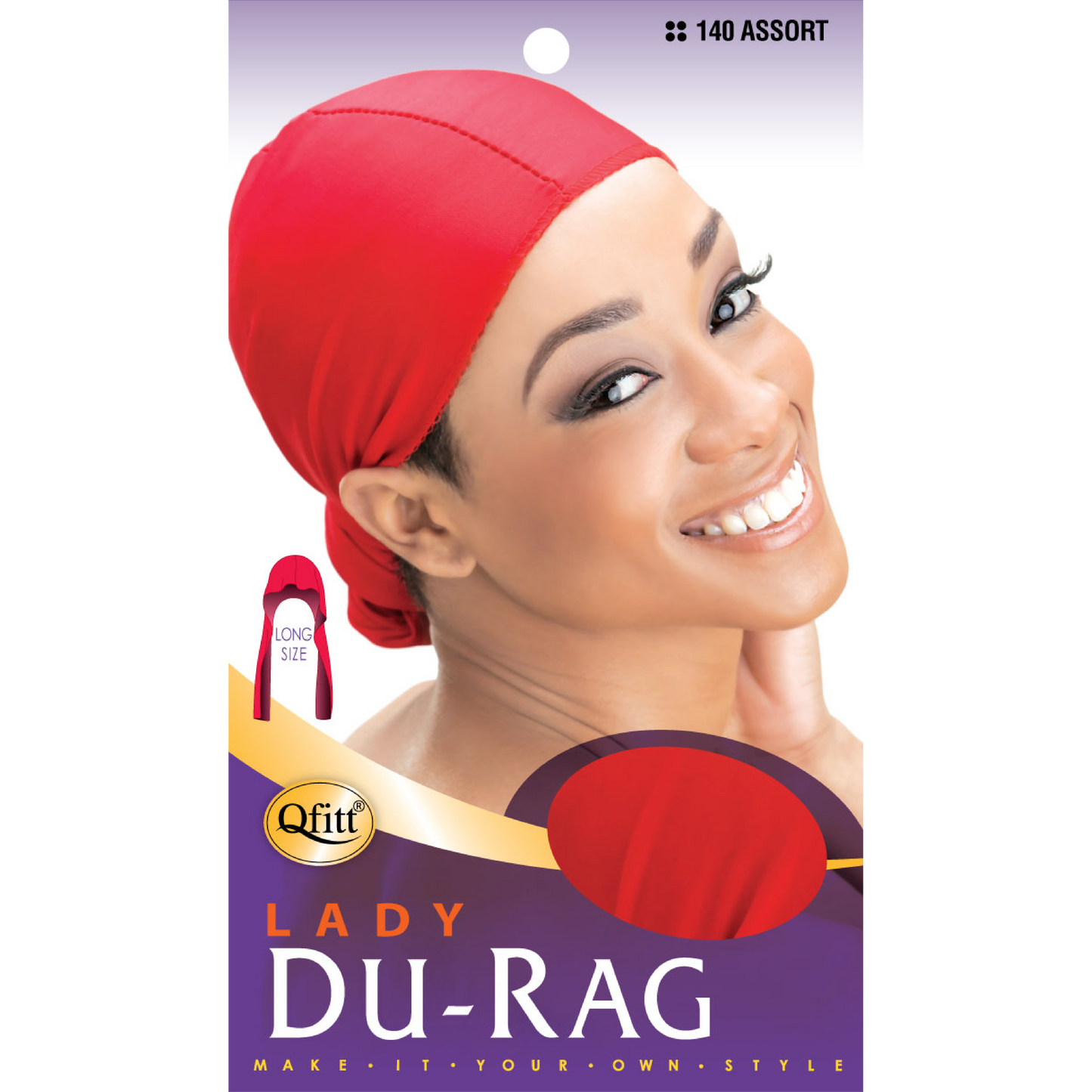 LADY DU-RAG [ASSORT-12 PIECES SET]