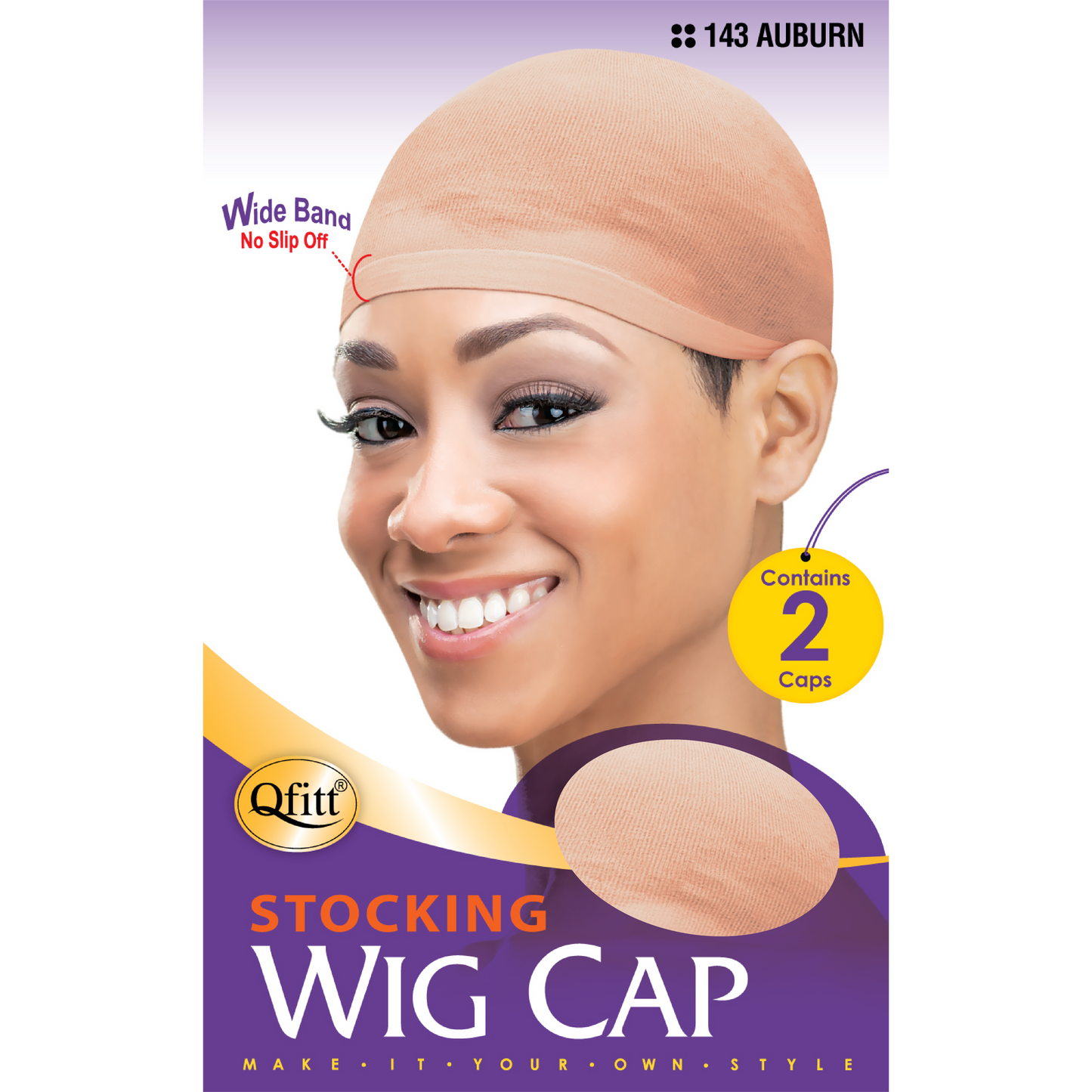 STOCKING WIG CAP - 2 CAPS